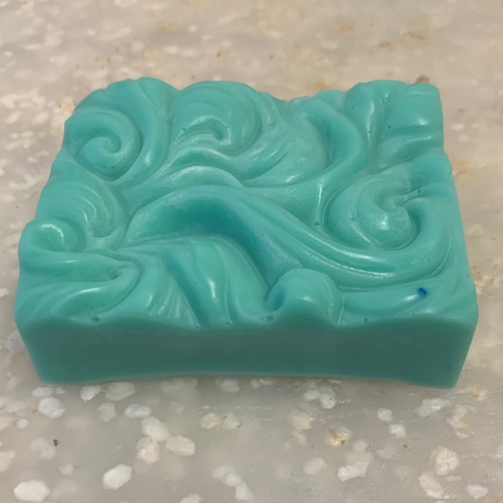 Turquoise Goat Milk Soap Bar Handmade